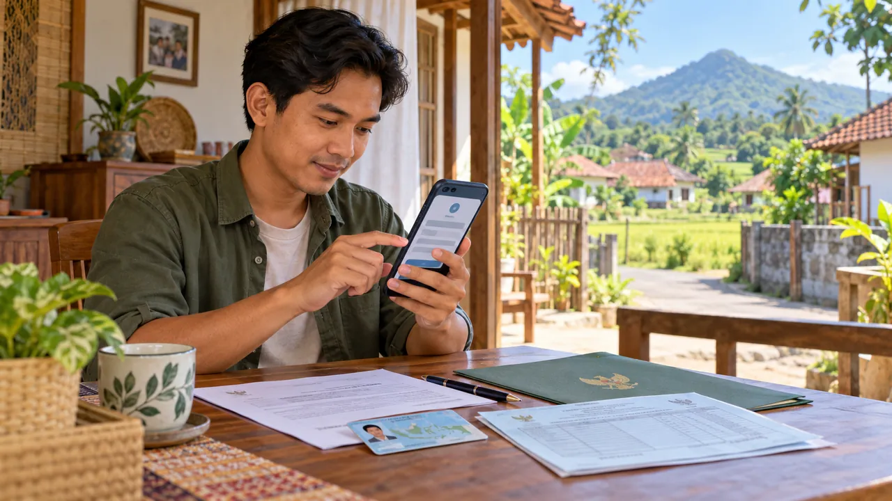Cara Mengajukan Surat Online melalui Website Desa Lakatan